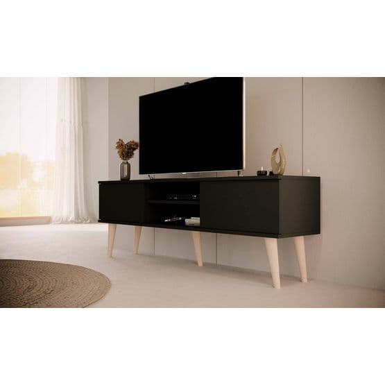 Toronto - Tv Bänk 160 Cm Svart