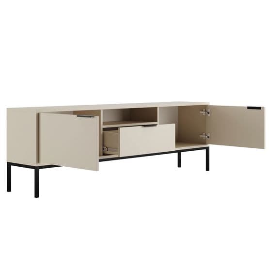 Austin - Tv Bänk 175 cm - Cashmere Och Svart