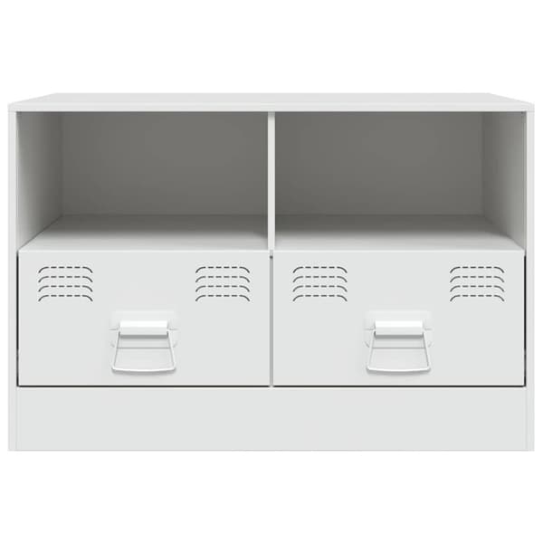 vidaXL tv-borde 2 stk. 67x39x44 cm stål hvid