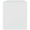 Miniatyrbillede 9 af 11: vidaXL tv-borde 2 stk. 67x39x44 cm stål hvid