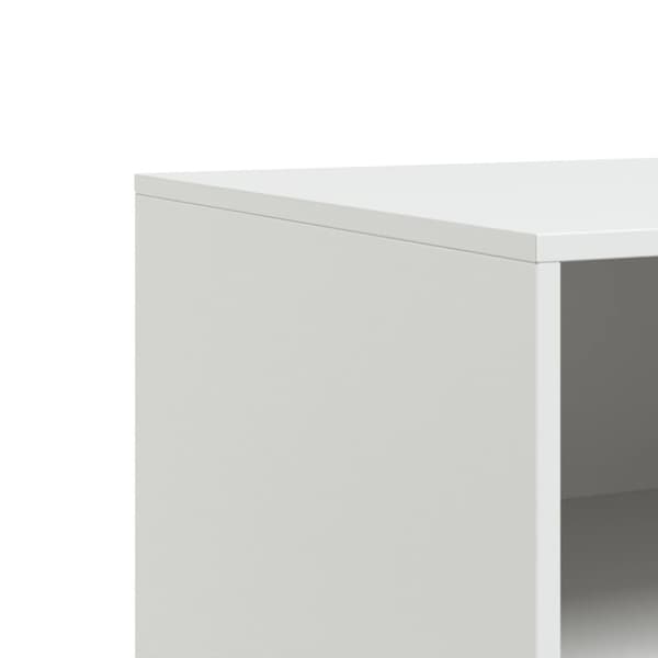 vidaXL tv-borde 2 stk. 67x39x44 cm stål hvid
