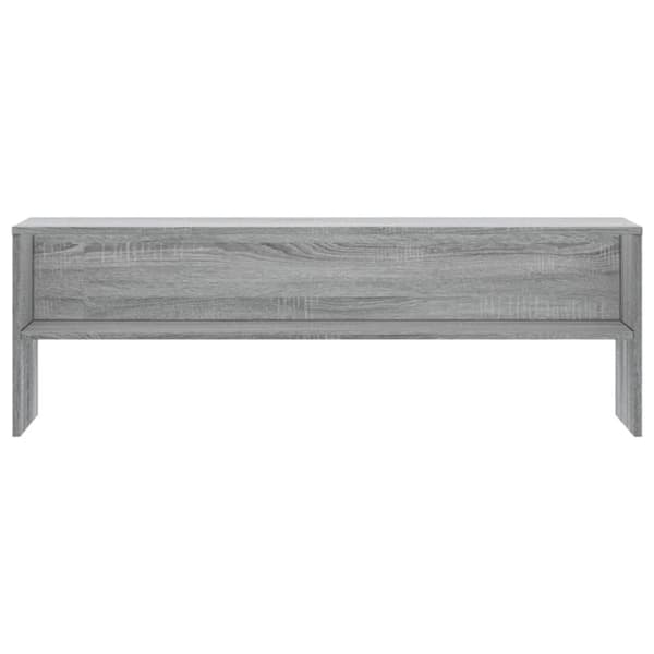 vidaXL Tv-bänk grå sonoma 120x40x40 cm konstruerat trä