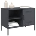 Miniatyrbillede 5 af 11: vidaXL tv-borde 2 stk. 68x39x50,5 cm stål antracitgrå