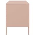 Miniatyrbild 9 av 11: vidaXL Tv-bänk 2 st rosa 68x39x50,5 cm stål