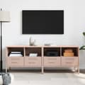 Pikkukuva 4 / 11: vidaXL TV-tasot 2 kpl pinkki 68x39x50,5 cm teräs