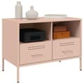 Pikkukuva 5 / 11: vidaXL TV-tasot 2 kpl pinkki 68x39x50,5 cm teräs