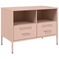 Pikkukuva 7 / 11: vidaXL TV-tasot 2 kpl pinkki 68x39x50,5 cm teräs
