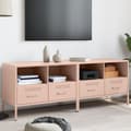 Pikkukuva 2 / 11: vidaXL TV-tasot 2 kpl pinkki 68x39x50,5 cm teräs
