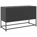 Pikkukuva 9 / 11: vidaXL TV-taso musta 100,5x39x60,5 cm teräs