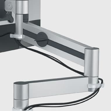 Monitorfäste - DURABLE - 508423 - 360° flexibel arm - VESA 21-27" - Silver