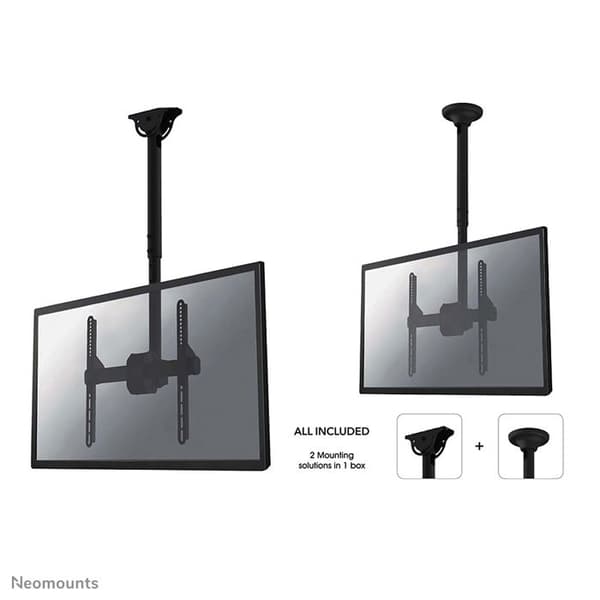 Takfäste - NewStar - NM-C440BLACK - 32" till 60" - Svart - 50 kg Max