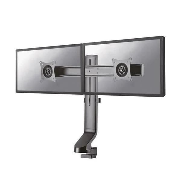 Skärmstöd - Newstar - FPMA-D860DBLACK - Klämma - Svart - 10-27 tum