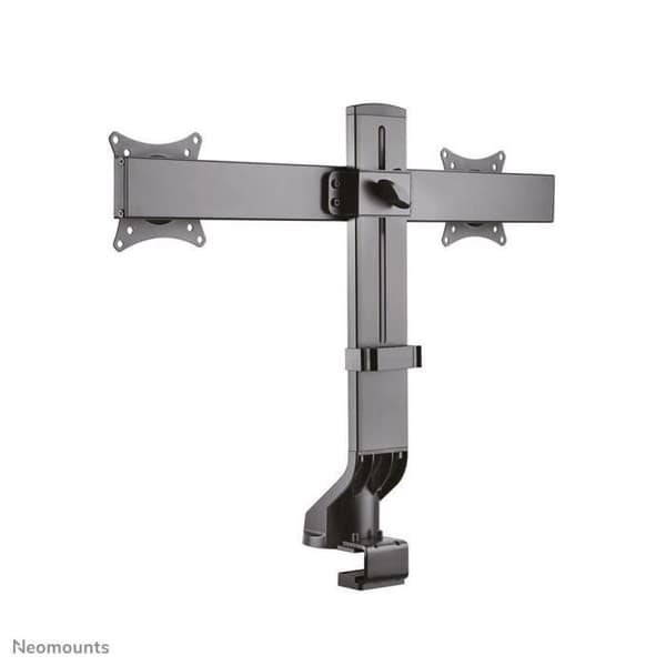 Skärmstöd - Newstar - FPMA-D860DBLACK - Klämma - Svart - 10-27 tum