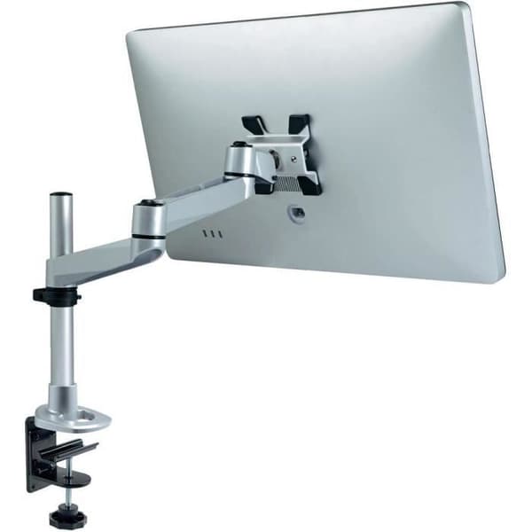 Bordsfäste för skärm - XERGO - 29156C39 - 10" till 30" - Tiltbart och vridbart - Silver/Svart