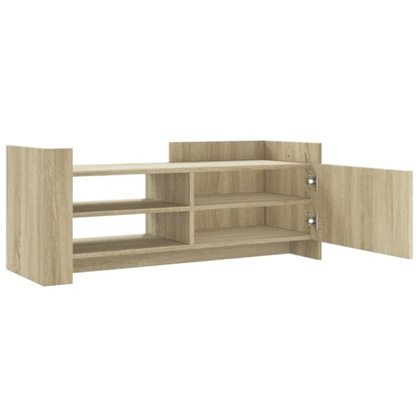 vidaXL TV-taso Sonoma-tammi 100x35x40 cm tekninen puu