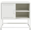 Miniatyrbilde 7 av 11: vidaXL TV-benk olivengrønn 100,5x39x60,5 cm stål