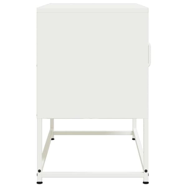 vidaXL TV-benk olivengrønn 100,5x39x60,5 cm stål
