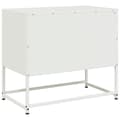 Miniatyrbilde 9 av 11: vidaXL TV-benk olivengrønn 100,5x39x60,5 cm stål