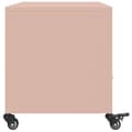 Miniatyrbilde 8 av 11: vidaXL TV-benk rosa 68x39x43,5 cm stål