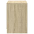 Miniatyrbillede 8 af 11: vidaXL tv-bord med LED-lys 100x34x50 cm konstrueret træ sonoma-eg