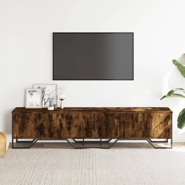 vidaXL TV-taso savutammi 180x34x41 cm tekninen puu