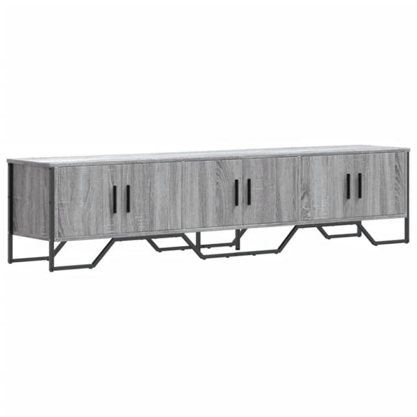 vidaXL TV-taso harmaa Sonoma 180x34x41 cm tekninen puu