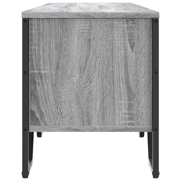 vidaXL TV-taso harmaa Sonoma 180x34x41 cm tekninen puu