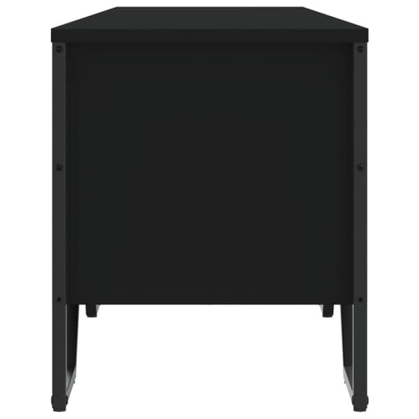 vidaXL TV-taso musta 180x34x41 cm tekninen puu
