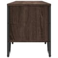 Miniatyrbilde 6 av 10: vidaXL TV-benk brun eik 180x34x41 cm konstruert tre