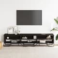 Pikkukuva 4 / 10: vidaXL TV-taso musta 180x34x41 cm tekninen puu
