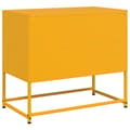 Miniatyrbillede 9 af 11: vidaXL tv-bord 68x39x60,5 cm stål sennepsgul