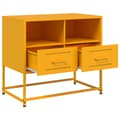 Miniatyrbillede 10 af 11: vidaXL tv-bord 68x39x60,5 cm stål sennepsgul