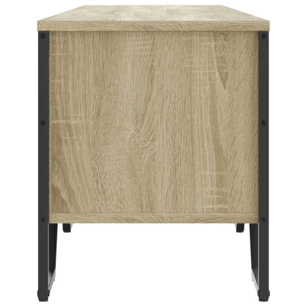 vidaXL TV-taso Sonoma-tammi 180x34x41 cm tekninen puu