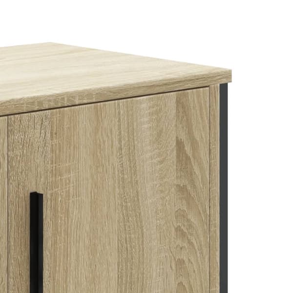 vidaXL TV-taso Sonoma-tammi 180x34x41 cm tekninen puu