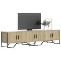 Pikkukuva 2 / 10: vidaXL TV-taso Sonoma-tammi 180x34x41 cm tekninen puu