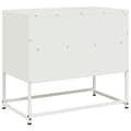 Miniatyrbilde 9 av 11: vidaXL TV-benk hvitt 68x39x60,5 cm stål