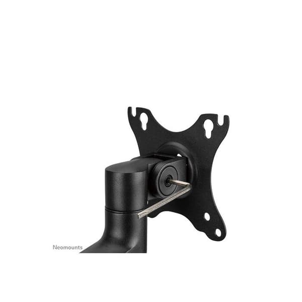 Neomounts DS60-425BL2 x2 Bordsfäste för bildskärmar 43,2 cm (17) - 68,6 cm (27) svart lutning, rotation, mobil, justerbar Svart
