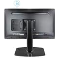 Miniatyrbild 4 av 4: Fast stöd för mini PC - TOOQ - TCCH0007-B - VESA 75x75 och 100x100 mm - Svart färg - 3 kg max