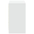 Miniatyrbillede 8 af 11: vidaXL tv-bord med LED-lys 91x34x61 cm konstrueret træ hvid