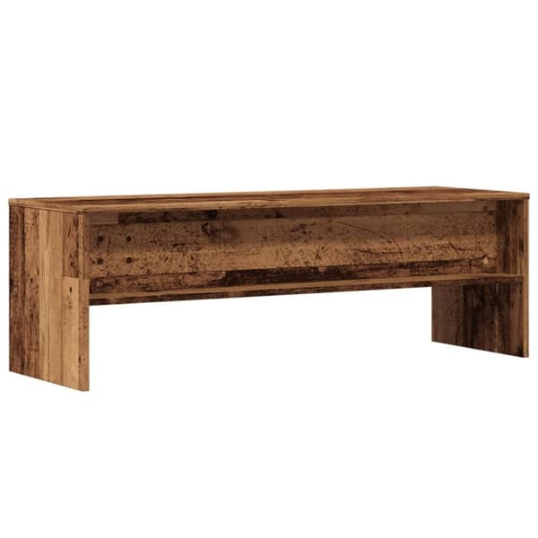 vidaXL tv-bord 120x40x40 cm konstrueret træ gammelt trælook