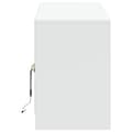 Miniatyrbilde 8 av 11: vidaXL TV-benk med LED hvit 139,5x34x50 cm konstruert tre