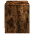 Miniatyrbilde 8 av 11: vidaXL TV-benk med LED røkt eik 97x34x40 cm konstruert tre