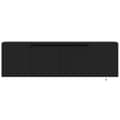 Miniatyrbilde 7 av 11: vidaXL Vegghengt TV-benk med LED svart 135x31x39,5 cm