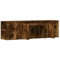 Pikkukuva 10 / 11: vidaXL TV-seinäkaappi LED-valoilla savutammi 135x31x39,5 cm