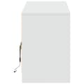 Miniatyrbillede 9 af 11: vidaXL tv-bord med LED-lys 140x34x50 cm konstrueret træ hvid