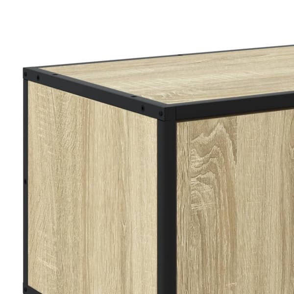 vidaXL Tv-bänk sonoma-ek 180x35x41 cm konstruerat trä