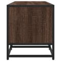 Miniatyrbilde 6 av 11: vidaXL TV-benk brun eik 180x35x41 cm konstruert tre