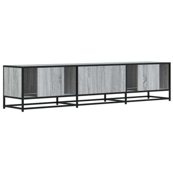 vidaXL TV-benk grå sonoma 180x35x41 cm konstruert tre