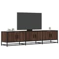 Miniatyrbillede 2 af 11: vidaXL tv-bord 180x35x41 cm konstrueret træ brun egetræsfarve