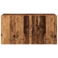 Miniatyrbillede 6 af 11: vidaXL væghængt tv-bord 80x30x41 cm gammelt træ-look